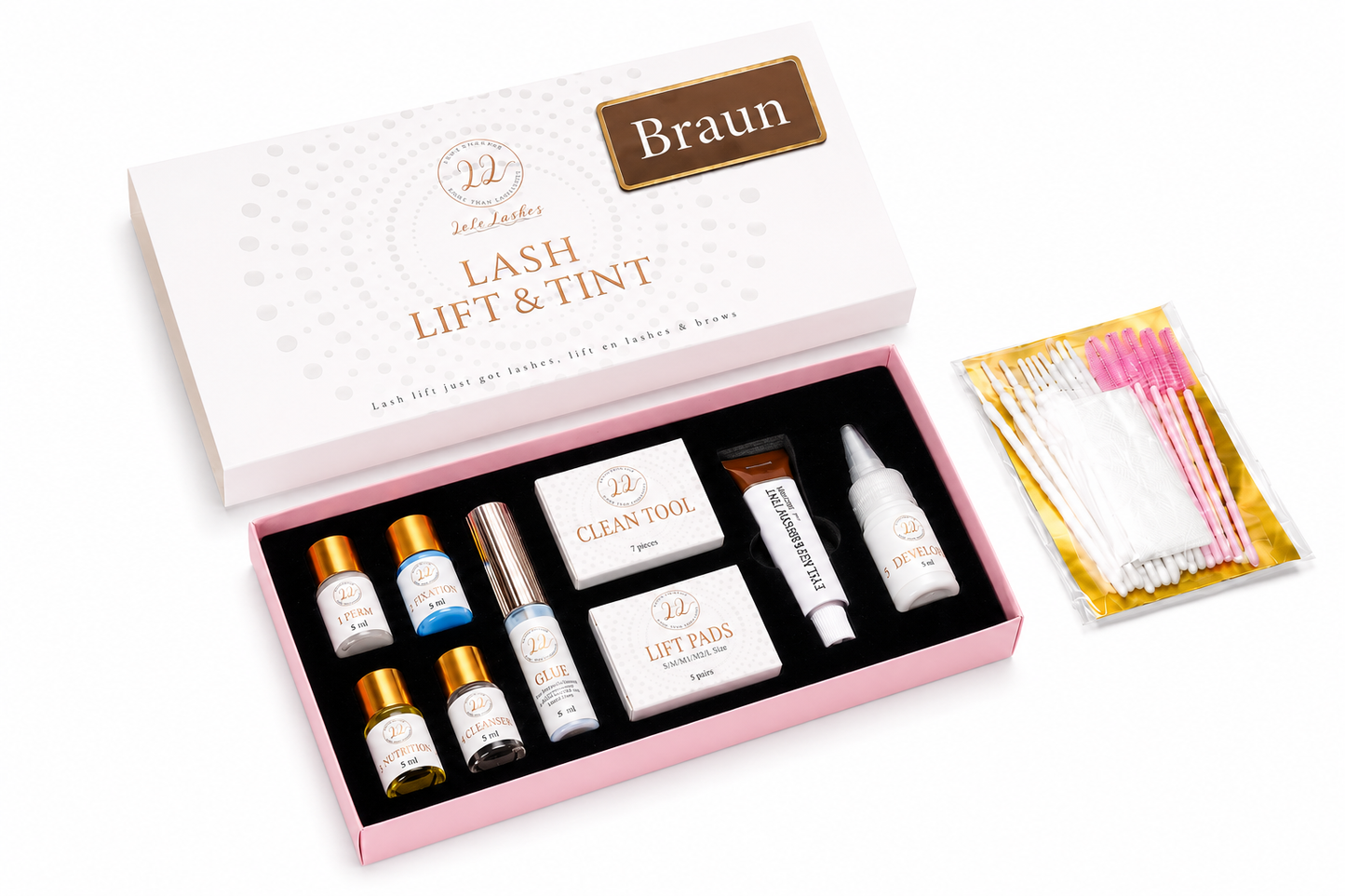 EYELASH LIFTING SET INCL. EYELASH & EYEBROW TINTING
