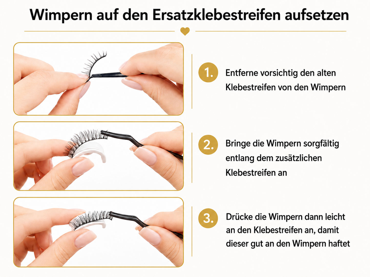 WIMPERN SELBSTKLEBENDE 3D - INTEMPOREL