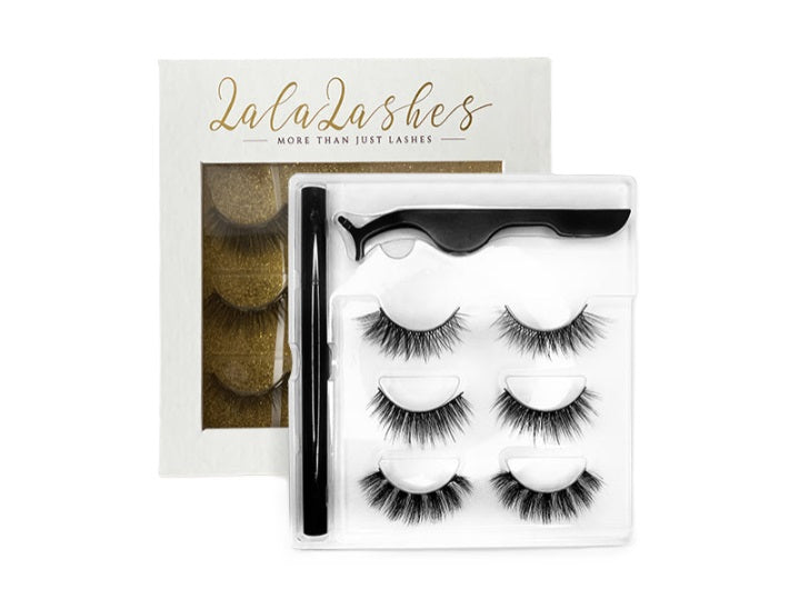 3D SEIDEN WIMPERN SET - ALL NIGHT