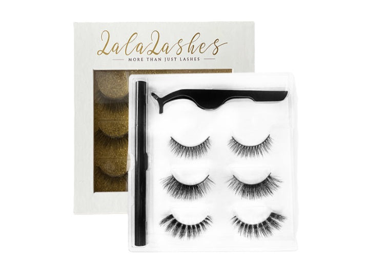 3D SEIDEN WIMPERN SET - ALL TIME