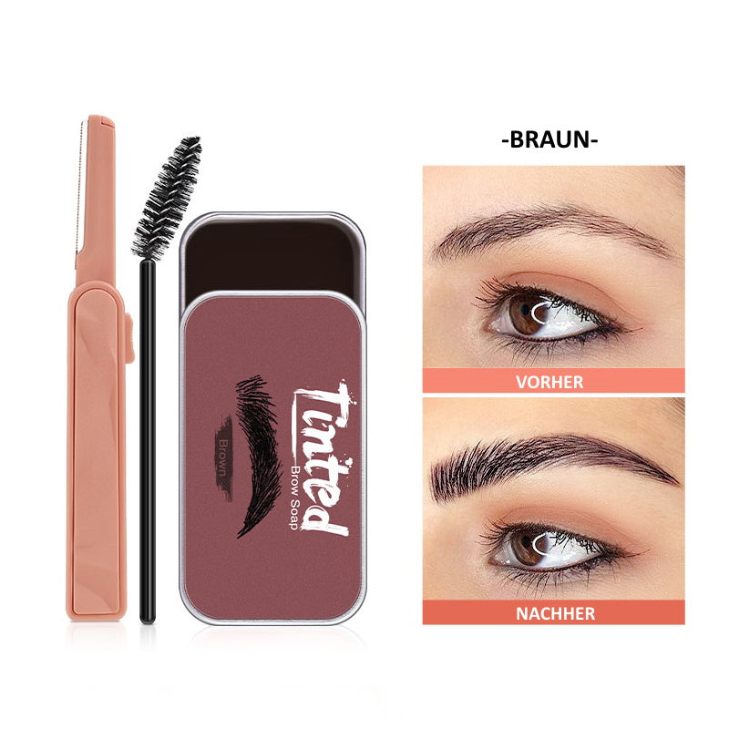 BROW SOAP STYLE 2 - AUGENBRAUEN SEIFE - braun