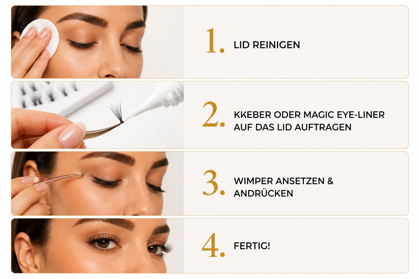 FAUX CILS INDIVIDUELS 10D - MIX