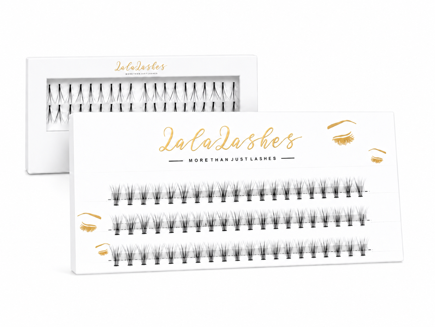 10D SINGLE EYELASHES - 8mm