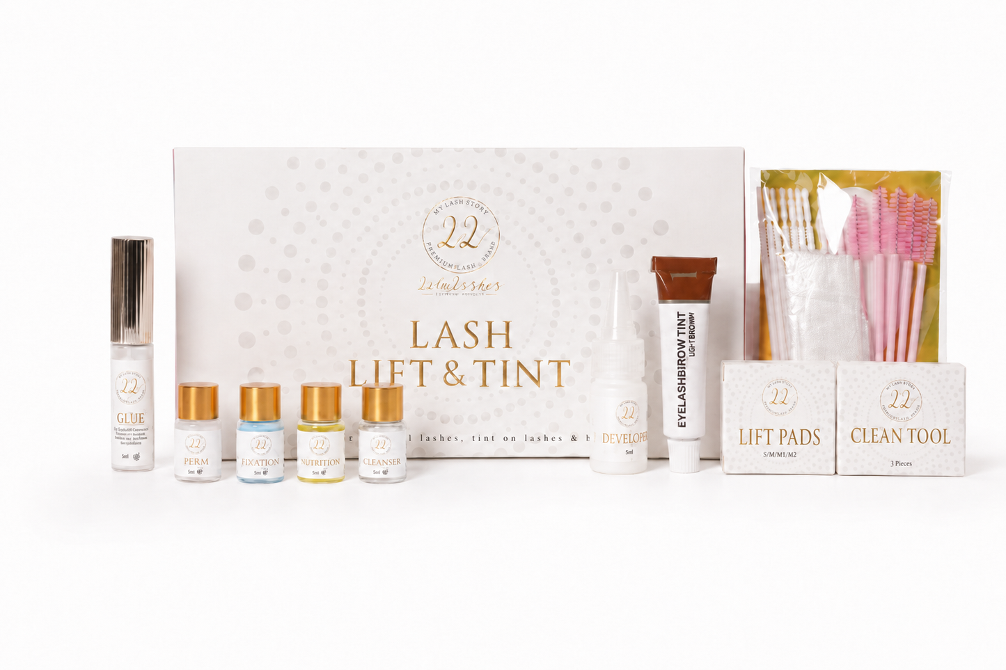 EYELASH LIFTING SET INCL. EYELASH & EYEBROW TINTING