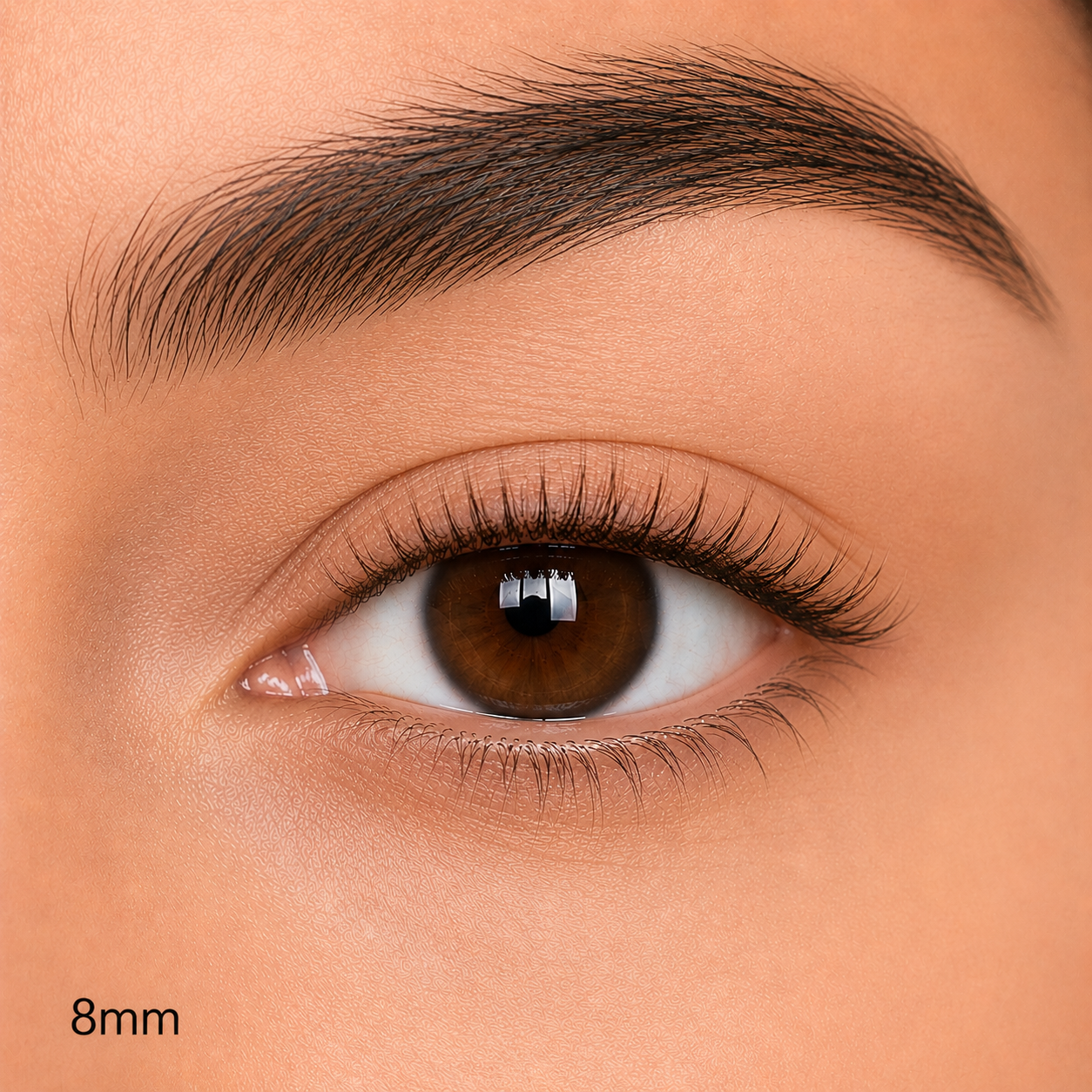 30D Single Wimpern BRAUN - MIX
