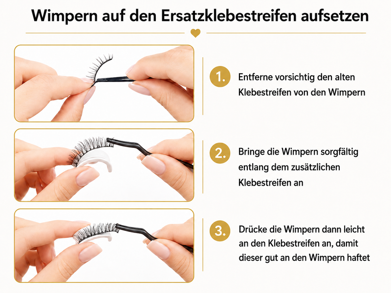 3D SELF-ADHESIVE EYELASHES - GLAM GIRL