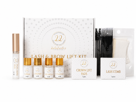 ENSEMBLE DE LEVAGE WIMPERN &amp; AUGENBRAUEN