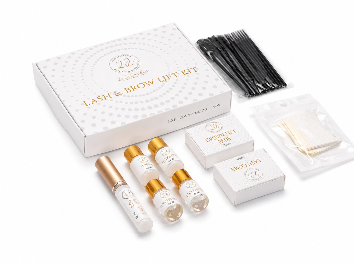 ENSEMBLE DE LEVAGE WIMPERN &amp; AUGENBRAUEN