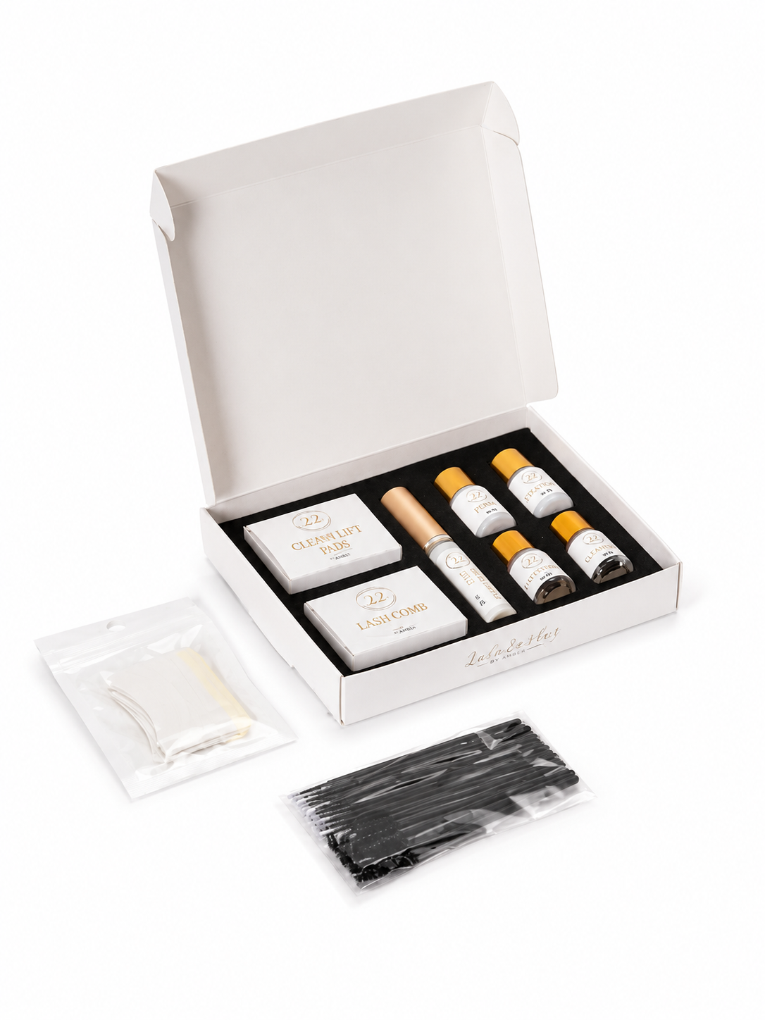 ENSEMBLE DE LEVAGE WIMPERN &amp; AUGENBRAUEN