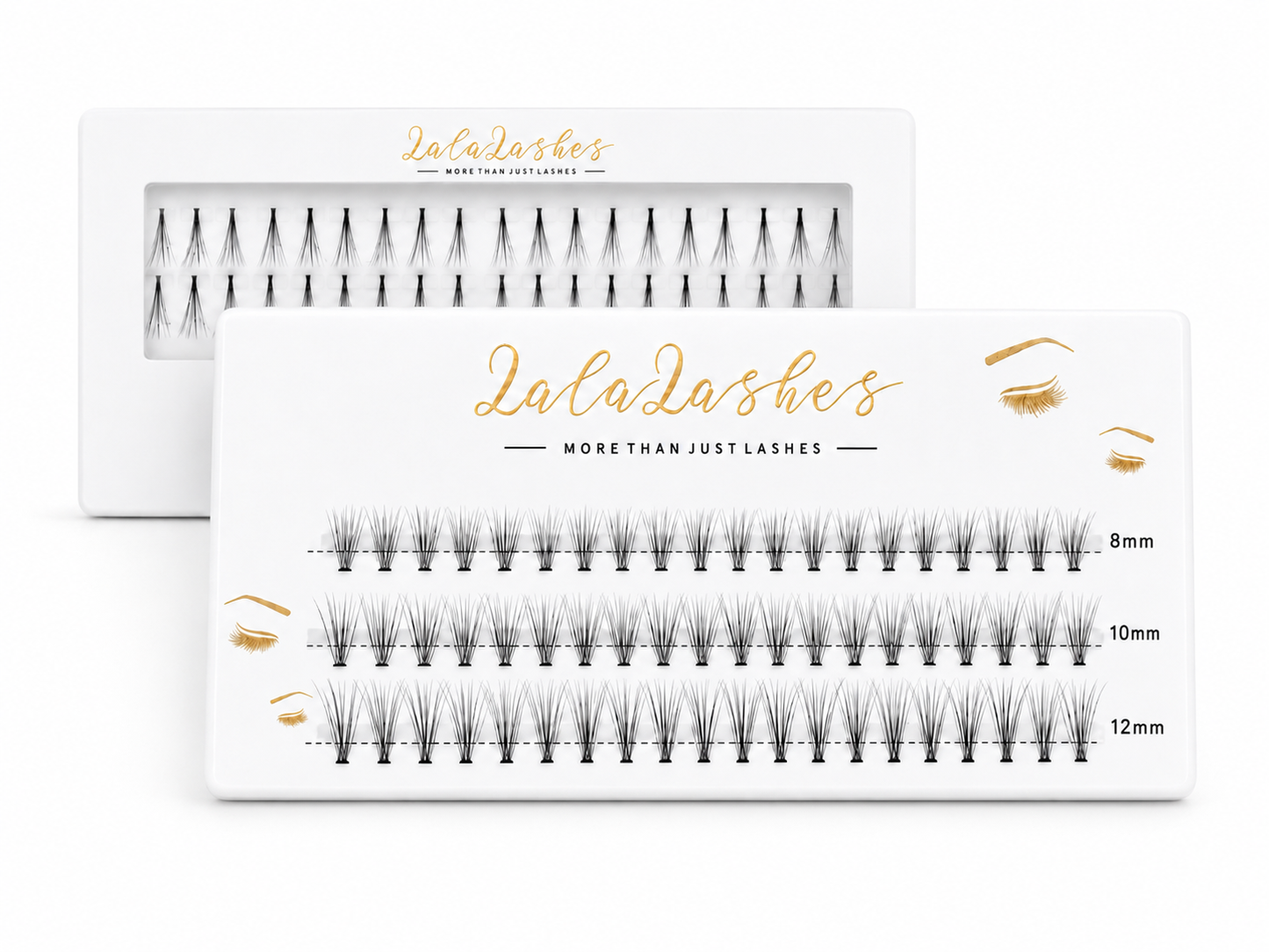 10D SINGLE EYELASHES - MIX