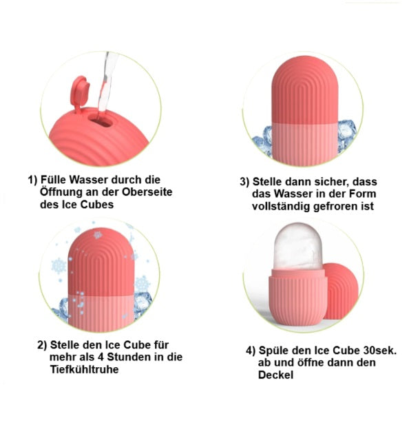 ROULEAU DE MASSAGE VISAGE ICE CUBE