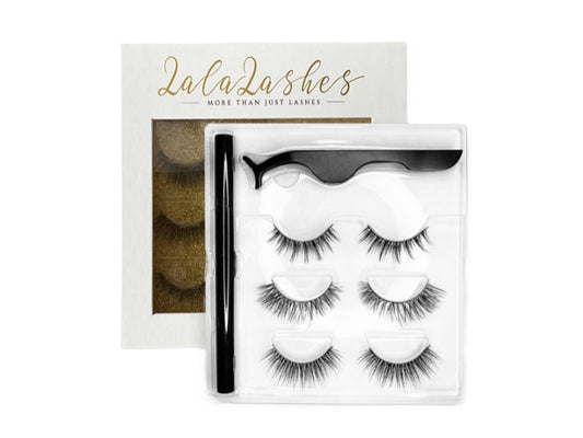 3D SILK EYELASHES SET - ALL DAY