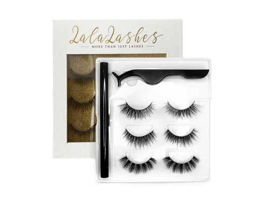 3D SILK EYELASHES SET - ALL NIGHT