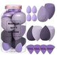 BLENDER MAKEUP SPONGE - BOTTLE SET PURPLE