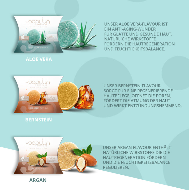 3 IN 1 - THE VIBE DUSCHSCHWAMM - ALOE VERA
