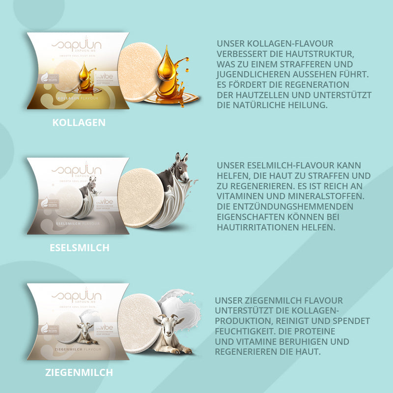 3 IN 1 - THE VIBE DUSCHSCHWAMM - ARGAN