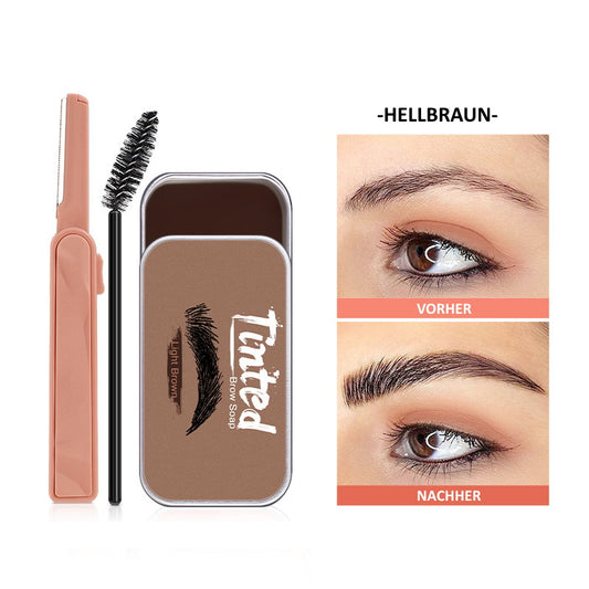 BROW SOAP STYLE 2 - EYEBROW SOAP - light brown